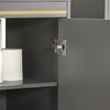 SoBuy BZR129-HG Skříňka pod umyvadlo Koupelnová skříňka Koupelnový nábytek Šedá 75x65x35cm