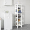 SoBuy Hochschrank Badregal Badschrank BZR14-W