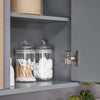 SoBuy BZR149-DG Závěsná skříň Zrcadlová skříňka Úložná skříňka do koupelny Koupelnová skříňka Tmavě šedá 60x45x20 cm