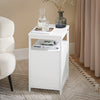 SoBuy FBT117-W Noční stolek Odkládací stolek Telefonní stolek Bílý 35x61x40cm