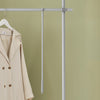 SoBuy FRG34-HG Policový systém se 3 šatními tyčemi a 3 koši Teleskopický šatní systém Nastavitelný systém