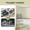 SoBuy FSR64-W+FSR94-W, Bílý komplet do předsíně, Lavice na boty + skříňka s výklopnými dvířky, Hloubka 24 cm