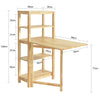 SoBuy FWT70-N Skládací stůl Kuchyňský stůl 98x126x60cm