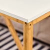 SoBuy FWT72-WN Jídelní stůl z bambusu Kuchyňský stůl Psací stůl 120x75x60cm