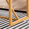 SoBuy FWT72-WN Jídelní stůl z bambusu Kuchyňský stůl Psací stůl 120x75x60cm