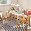 SoBuy FWT72-WN Jídelní stůl z bambusu Kuchyňský stůl Psací stůl 120x75x60cm