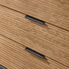 SoBuy HFSB02-SCH Kuchyňská skříň Komoda skříň do chodby Úložná skříň TV skříň Černá 114 x 83 x 40 cm
