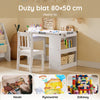 SoBuy Set dětského stolu a židlí KMB60-W