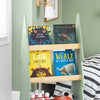 SoBuy KMB99-H-GR Dětská knihovna Dětský regál Úložný regál pro děti Zelená-přírodní 60 x 108 x 42 cm
