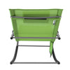 SoBuy OGS28-GRx2 2dílná sada houpací lehátko Zahradní lehátko Zelené 100 kg Nosnost