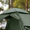 SoBuy OGS32-GR 1 osoba venkovní stan Kempovací stan 4 v 1 iglú Stan Zelený