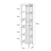 SoBuy Hochschrank Badregal Badschrank BZR14-W