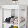 SoBuy Hochschrank Badregal Badschrank BZR14-W