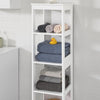 SoBuy Hochschrank Badregal Badschrank BZR14-W