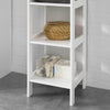 SoBuy Hochschrank Badregal Badschrank BZR14-W