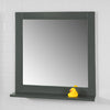 BZR16-DG Zrcadlo s poličkou Nástěnné zrcadlo Koupelnové zrcadlo Závěsné zrcadlo
