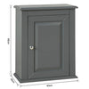 FRG203-DG Nástěnná skříňka Nástěnná koupelnová skříňka Tmavě šedá