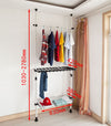 FRG35 Šatní systém Úložný systém na oblečení Nastavitelný organizační systém