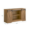 SoBuy FSB60-BR Příborník Komoda Kuchyňská skříň Boční skříň 120x70x40cm