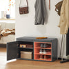 SoBuy FSR109-HG Lavice na boty Lavice s úložným prostorem Botník Lavice do předsíně 80x43x36cm
