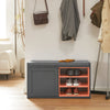 SoBuy FSR109-HG Lavice na boty Lavice s úložným prostorem Botník Lavice do předsíně 80x43x36cm