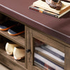 SoBuy FSR122-N Lavice na boty Lavice se sedákem Vintage 105x43x35cm