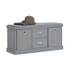 SoBuy FSR66-DG Sedací komoda Lavice s úložným prostorem Taburet 100x50x35cm