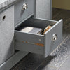 SoBuy FSR66-DG Sedací komoda Lavice s úložným prostorem Taburet 100x50x35cm