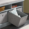 SoBuy FSR67-DG Komoda Lavice Taburet Šedá 95x49x35cm