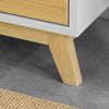 SoBuy FSR92-W Botník Lavice s úložným prostorem Lavice do předsíně 80x51x38cm