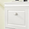 SoBuy FSR94-W Sklápěč bot Botník se 3 klopami Bílý 53x117x24cm