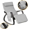 FST20-HG Houpací křeslo s taškou Relaxační křeslo Šedé Nosnost 150 kg