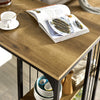 SoBuy FWT84-PF Barový stůl Jídelní stůl Kuchyňský stůl Průmyslový design 115 x107x50cm