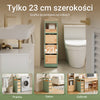 SoBuy Komoda na kolečkách, Úzké skříňky BZR54-II-GR