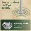 SoBuy FRG109-II-HG, Teleskopická tyč na šaty, Robustní věšák na oblečení, Nastavitelná otevřená šatní skříň s tyčemi na ramínka do ložnice, šatna, šedá