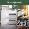 SoBuy FSR169-W – uchylna klapa z regulowaną półką na buty do rozmiaru 45