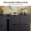 SoBuy FSR177-L-SCH – głębokość tylko 19 cm, wąska szafka na buty idealna do ciasnego korytarza i małego przedpokoju