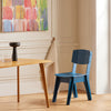 SoBuy HFST01-B Kuchyňská židle Kancelářská židle Dětská židle Modrá 44,5x86x61cm