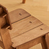 SoBuy HFST01-BR Kuchyňská židle Kancelářská židle Dětská židle Přírodní hnědá 44,5x86x61cm