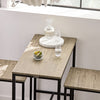 OGT03-N Sada barového stolu 3 dílný jídelní stůl Balkonový nábytek
