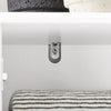 SoBuy BZR109-W Vysoká skříňka Koupelnová skříňka Úzká koupelnová polička Koupelnový nábytek Bílá 30x170x30cm