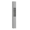 SoBuy BZR34-HG Vysoká skříňka do koupelny s 5 přihrádkami Koupelnová skříňka Světle šedá 20x180x20cm