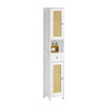 SoBuy BZR70-W Vysoká skříňka Koupelnová police Koupelnový nábytek 32x170X30cm