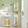 SoBuy BZR70-W Vysoká skříňka Koupelnová police Koupelnový nábytek 32x170X30cm