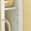 SoBuy BZR72-W Koupelnová skříňka Skříňka pod umyvadlo Koupelnový nábytek Bílá 60x58x35cm