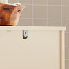 SoBuy BZR79-MI Prádelní skříň Koupelnový nábytek Béžová 71x85x33cm