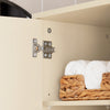 SoBuy BZR80-MI Vysoká skříňka Koupelnová skříňka Koupelnová police Koupelnový nábytek Béžová 35X170X33cm