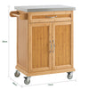 FKW13-N Kuchyňský vozík kuchyňská skříňka bambus
