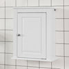 FRG203-W Nástěnná skříňka Nástěnná koupelnová skříňka Bílá 40x49x18cm