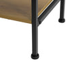 SoBuy FSB35-PF Vintage konzolový stolek Boční stolek Odkládací stolek Přírodní/Černá 120x80x30cm
